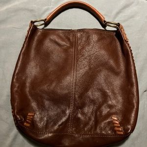 Lucky brand genuine leather shoulder bag